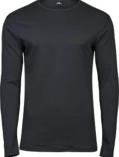Tee Jays TJ 530 Pánské tričko Interlock s dlouhým rukávem 18.0530 dark grey