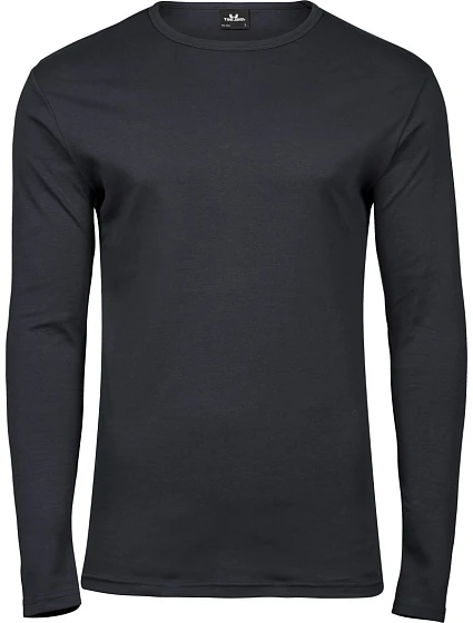 Tee Jays TJ 530 Pánské tričko Interlock s dlouhým rukávem 18.0530 dark grey Tee Jays TJ 530 Pánské tričko Interlock s dlouhým rukávem 18.0530 dark grey