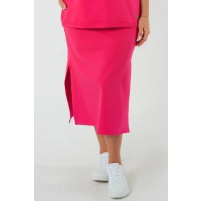 Italian Fashion Stella maxi barva: fuchsiová