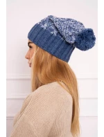 Milano fleecová čepice K203 denim model 18749927 - K-Fashion Milano fleecová čepice K203 denim model 18749927 - K-Fashion