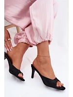 Dámské sandály na podpatku Černé model 22092064 - Boto