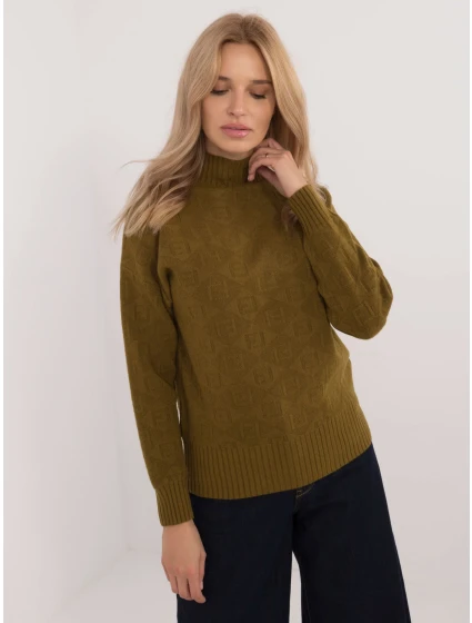 Jumper AT SW model 20503901 olivově zelený - FPrice