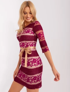 Šaty LK SK 507231.71P fialové