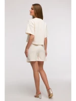 mikina s krátkým rukávem model 21047222 - BeWear