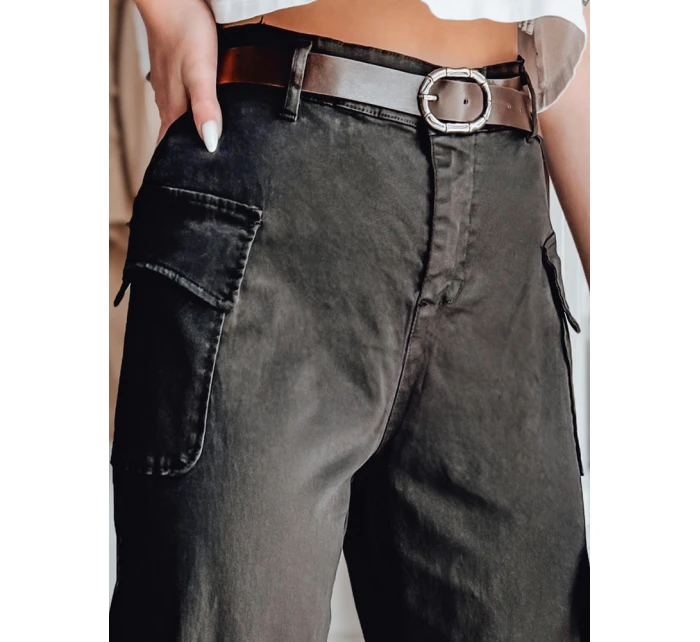 Dámské kalhoty black model 21986161 - Dstreet