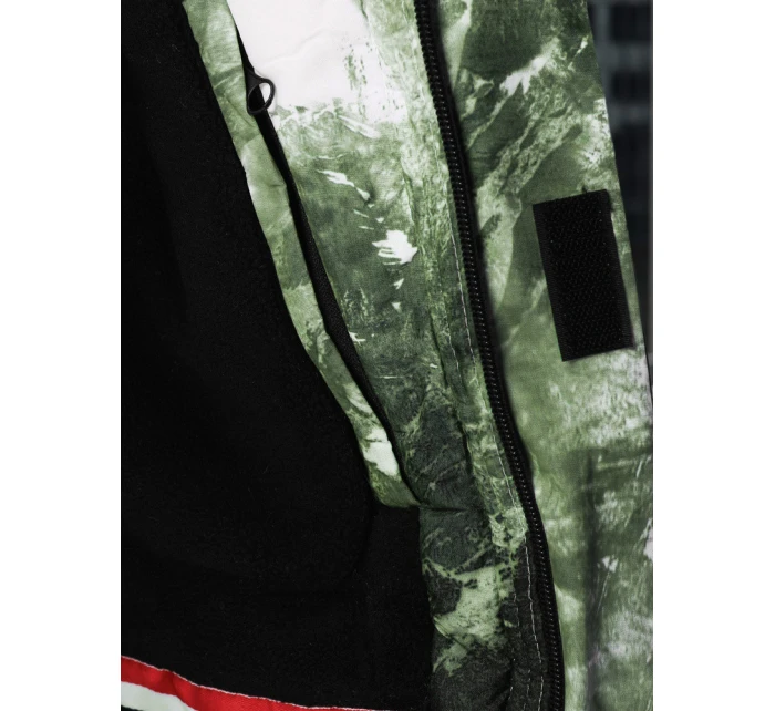 Pánská zimní lyžařská bunda zelená FashionStreet TX5126