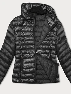Černá dámská prošívaná bunda se stojáčkem model 20828099 - J.STYLE