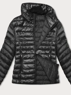 Černá dámská prošívaná bunda se stojáčkem model 20828099 - J.STYLE