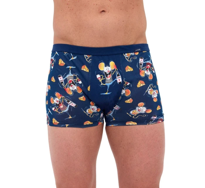 Pánské boxerky model 21789535 Tattoo Mouse - Cornette Pánské boxerky model 21789535 Tattoo Mouse - Cornette