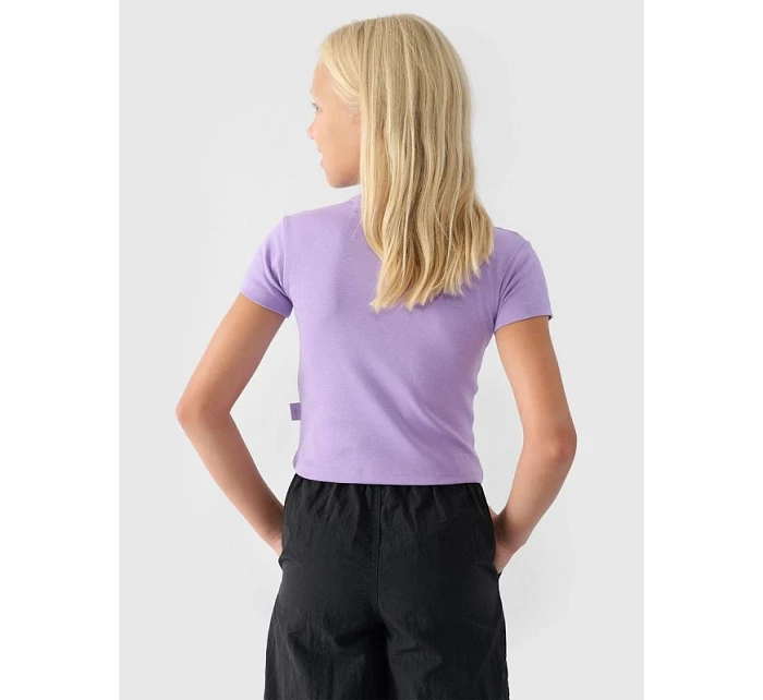 Hladké dívčí tričko model 22117370 - 4F