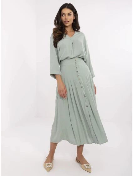 Spódnica model 21116713 pistacjowy - FPrice