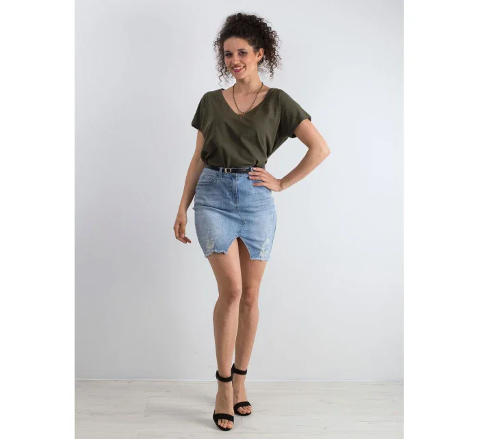 Tričko RV TS 4832.40P khaki