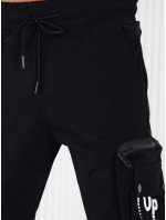 Pánské černé cargo kalhoty Dstreet UX4155