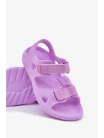 Dětské pěnové sandály Big Star - fialové