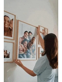 Personalizovaný magický fotoobraz v rámu - 30x40 - fotografie