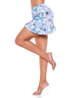 Sexy Ruffled Floral Shorts