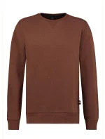 Pánská mikina H10600T21244C3 tmavě hnědá - Sublevel Pánská mikina H10600T21244C3 tmavě hnědá - Sublevel