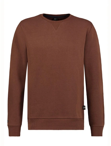 Pánská mikina H10600T21244C3 tmavě hnědá - Sublevel Pánská mikina H10600T21244C3 tmavě hnědá - Sublevel