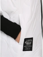 Dámská prošívaná přechodná bunda bílá FashionStreet TY5544