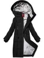 Černá dámská zimní prošívaná bunda model 21248054 - LHD Černá dámská zimní prošívaná bunda model 21248054 - LHD