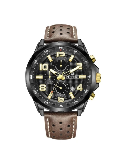 Pánské hodinky + krabička model 21804883 - PERFECT Pánské hodinky + krabička model 21804883 - PERFECT