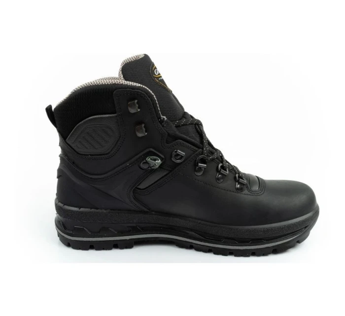 Grisport pánská treková obuv Nero dakar SPO-TEX leather black