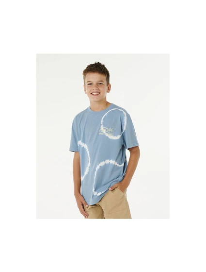 Chlapecké tričko RIP CURL Pacific Rinse Fin Tee-Boy, modré, dětské
