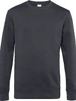 B&C KING Crew Neck_° Pánská mikina 01.U01K asphalt