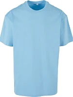 Build your Brand BY 102 Oversize tričko z těžké bavlny 56.0102 baltic blue