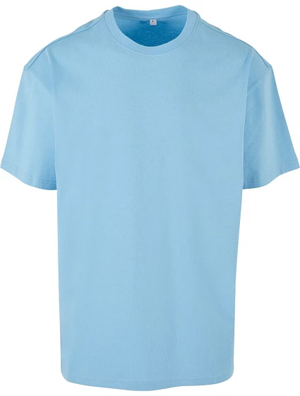 Build your Brand BY 102 Oversize tričko z těžké bavlny 56.0102 baltic blue Build your Brand BY 102 Oversize tričko z těžké bavlny 56.0102 baltic blue