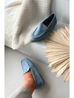 Dámské s malým zlatým detailem modré model 21900417 - Boto