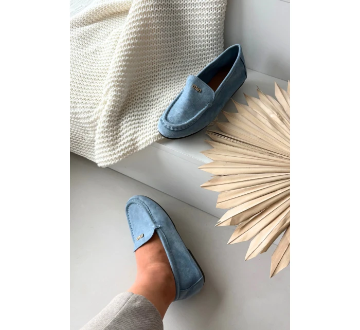 Dámské s malým zlatým detailem modré model 21900417 - Boto