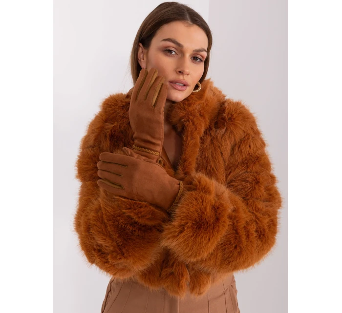 Rukavice AT RK 238601.98 světle hnědá