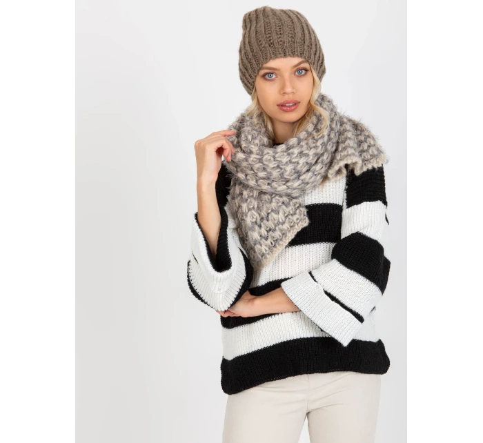 Šátek AT SZ model 17833742 béžová - FPrice