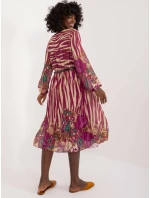 Sukienka DHJ SK  fioletowy model 21271991 - FPrice