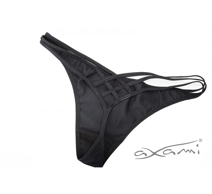 Dámské tanga Černá model 21877951 - Axami Dámské tanga Černá model 21877951 - Axami
