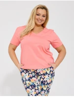 Pyžamo model 21945373 Violetta kr/r 3XL5XL - Cornette