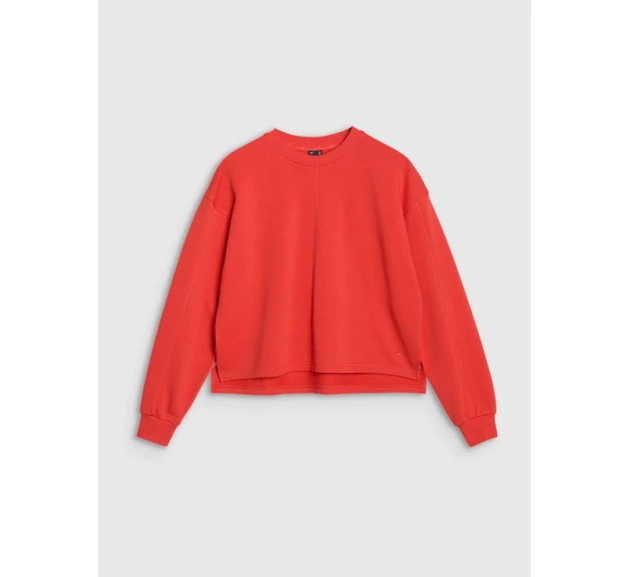 Dámská mikina model 21434893 oversize bez kapuce - 4F Dámská mikina model 21434893 oversize bez kapuce - 4F