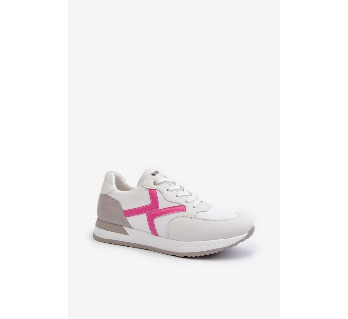 Dámské tenisky na platformě  Bílé model 21656790 - Inblu