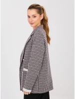 Marynarka LK MA model 21902715 czarno różowy - FPrice Marynarka LK MA model 21902715 czarno różowy - FPrice