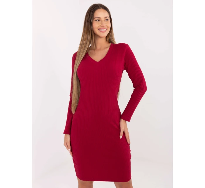 RV SK šaty A1050.08 bordó RV SK šaty A1050.08 bordó