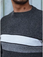 Pánský tmavě šedý svetr Dstreet model 21979374 - FashionStreet
