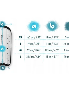 Fotbalové chrániče holení Meteor S