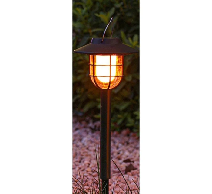 SOLÁRNÍ LAMPA S EFEKTEM PLAMENE 2V1 6LED SMD SOLÁRNÍ LAMPA S EFEKTEM PLAMENE 2V1 6LED SMD
