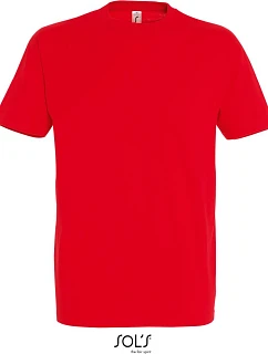 SOL'S Imperial Tričko z těžké bavlny 25.1500 red