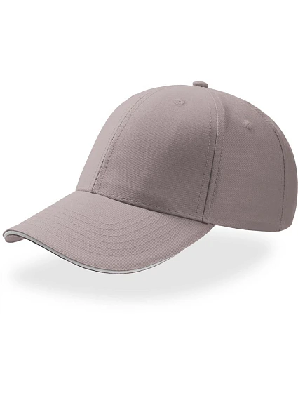 Atlantis Headwear Sport Sandwich 6 panelová baseball kšiltovka "Sport Sandwich" 33.0504 light grey/white Atlantis Headwear Sport Sandwich 6 panelová baseball kšiltovka "Sport Sandwich" 33.0504 light grey/white