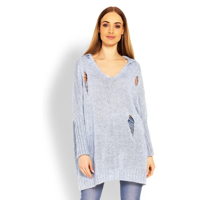 Dlouhý svetr  model 114562 PeeKaBoo