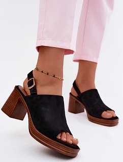 Sandály na podpatku  model 227914 Step in style