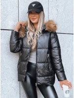 Dámská prošívaná zimní bunda AMBER DAWN černá FashionStreet TY3810 Dámská prošívaná zimní bunda AMBER DAWN černá FashionStreet TY3810
