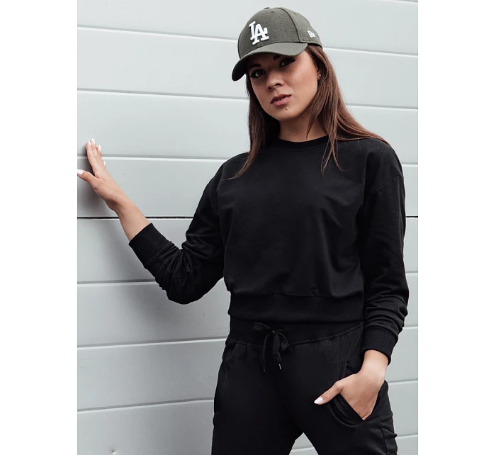 Bluza damska czarna model 22082222 - FashionStreet Bluza damska czarna model 22082222 - FashionStreet